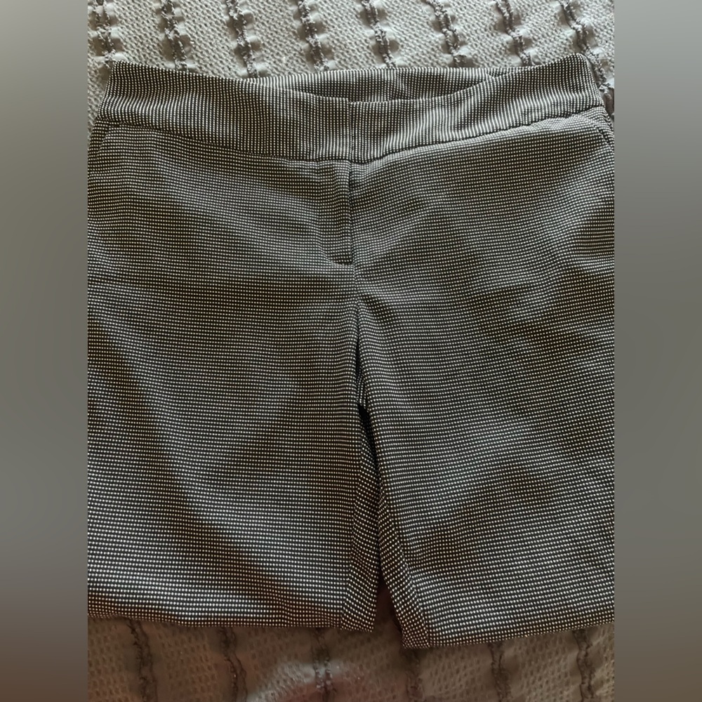 Worthington Black and White Slim Fit Pants